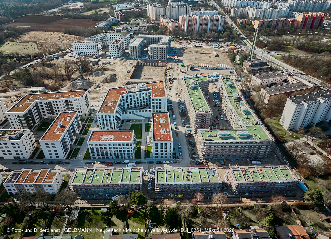 22.03.2023 - Baustele und Wohnanlage Alexisquartier 22.03.2023 - Baustele und Wohnanlage Alexisquartier